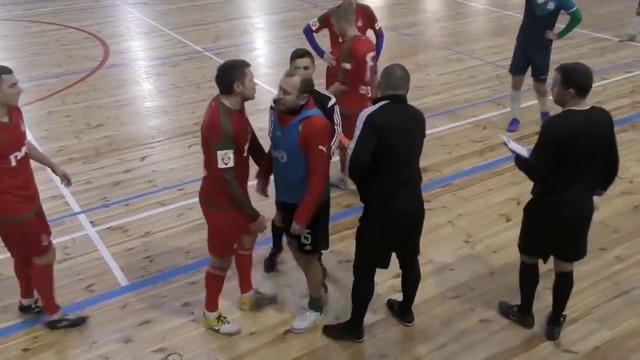 Драка на рождественском турнире по футзалу