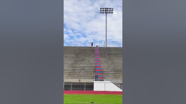 Guy Performs Amazing Trickshots With Football