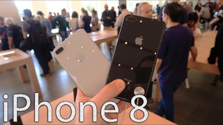 IPhone 8 – Первое впечатление в Apple Store