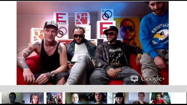 Артисты Black Star Inc – Видеовстреча на Google