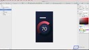 Рисуем интерфейсы 10 – Sketch course – Nice App: Speed Test