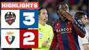 LEVANTE UD 3 – 2 CA OSASUNA | RESUMEN LALIGA EA SPORTS