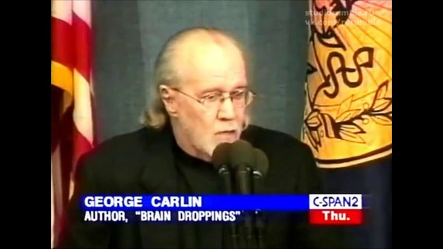Джордж Карлин – Язык политиков – Помёт мозга 1999