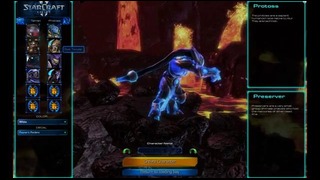 Геймплей альфа версии StarCraft Universe