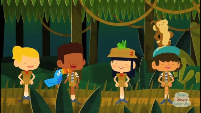 Walking In The Jungle Song for Kids