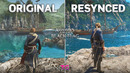 Assassin’s Creed Black Flag Resynced vs Original – Graphics Comparison