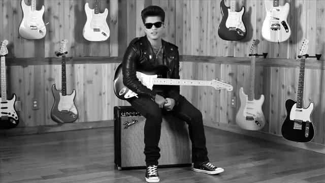 Бруно Марс говорит о гитарах Fender