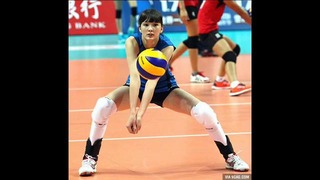 Казахстанская волейболистка завоевала красотой Китай