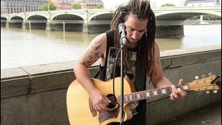 Pink Floyd Wish You Were Here Cover – Guitar Street Performer Version