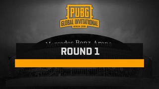 PUBG – PUBG Global Invitational — Berlin 2018 # Day 1 (TPP) – Round 1
