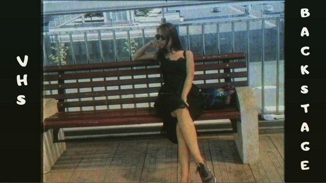 Первые эксперименты. Бекстейдж. Retro VHS look