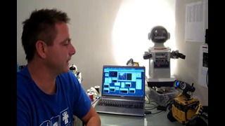Робот Wall-E в действии