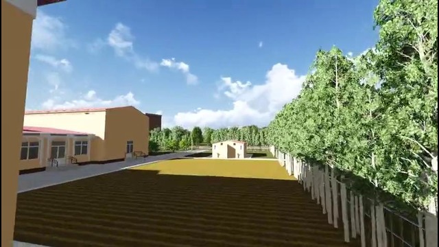 Замонавий мактабнинг 3D кўриниши / Вид современной школы в 3D