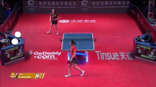 2017 World Tour Grand Finals Highlights Kasumi Ishikawa vs Gu Yuting (1/4)