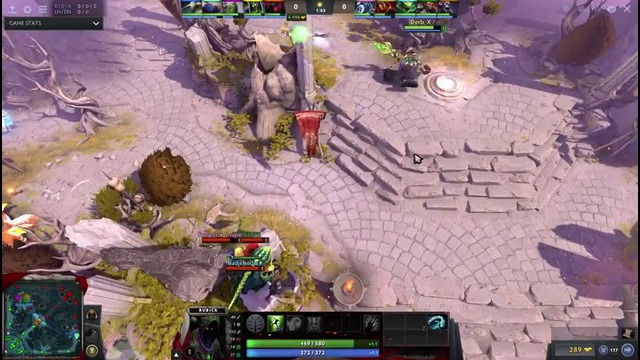 Most epic fail in dota 2 history!! rubick + tiny cliff strat