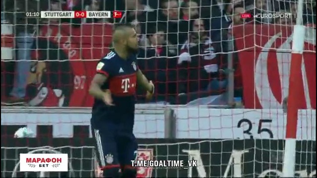 (480) Штутгарт – Бавария | Немецкая Бундеслига 2017/18 | 17-й тур | Обзор матча