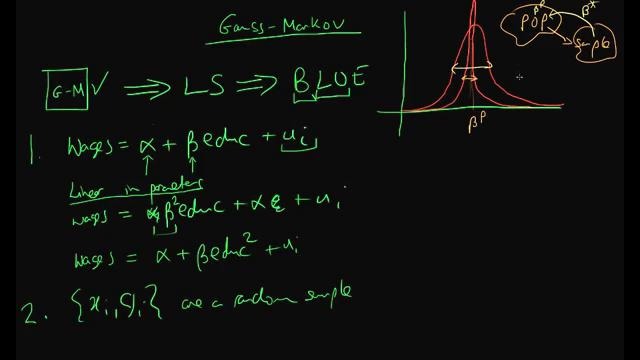 31. Gauss-Markov assumptions part 1