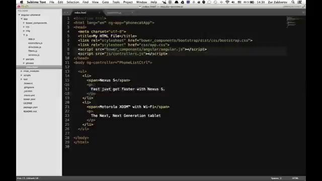Урок №4 – AngularJs – ngRepeat