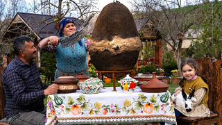Cooking Lamb Inside a DRAGON EGG: Mythical Cooking Adventure
