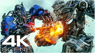 Galvatron vs Optimus Prime | 4K Fight Scene – Transformers 4 All Action Battle Movie Clip