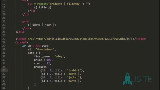 Vue.js. Фильтры