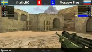 Fnatic Play League 2012: FnaticRC vs Moscow Five (de dust2)