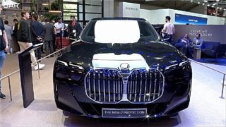 BMW показал первый в мире бронированный полностью электрический автомобиль