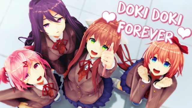 DDLC⌋ Doki Doki Forever! MMD MV