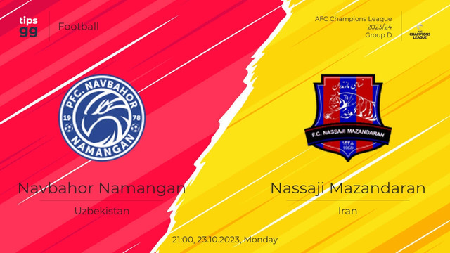 Навбахор – Нассаджи Мазандеран | Лига чемпионов АФК 2023/24 | 3-й тур | Обзор матча