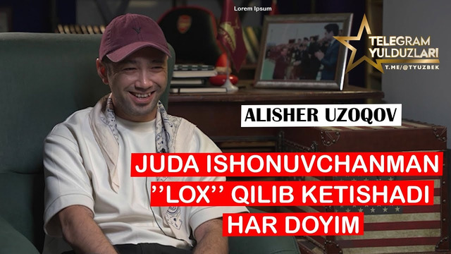 ALISHER UZOQOV – JUDA ISHONUVCHANMAN «LOX» QILIB KETISHADI HAR DOYIM #alisheruzoqov #intervyu