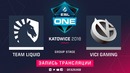 ESL One Katowice Major 2018 – Team Liquid vs Vici Gaming (Game 3, Group A)