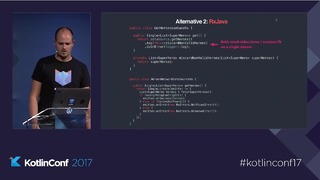 KotlinConf 2017 – Architectures Using Functional Programming Concepts by Jorge C