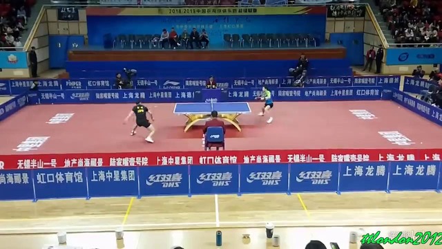 Xu Xin vs Lin Gaoyuan China Super League 2018 2019