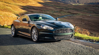 Driving my new Aston Martin DBS Manual in Pentland Green to the Lake District