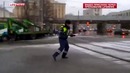 Танцующий гаишник в Москве