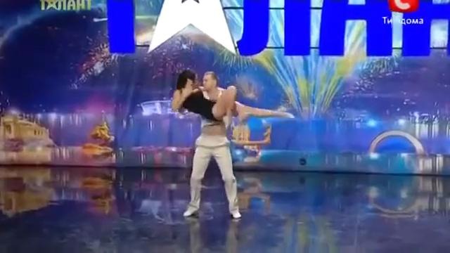 Шикарный танец на шоу «Украина ищет таланты»