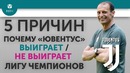 5 ПРИЧИН Почему Ювентус Выиграет Не выиграет Лигу Чемпионов