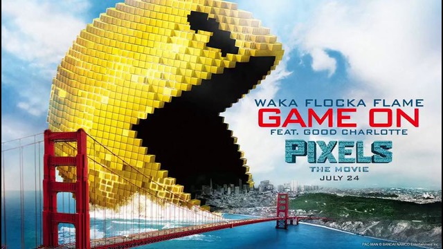 Waka Flocka Flame (Feat. Good Charlotte) – “Game On” (from “Pixels – The Movie”)