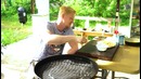 Сливочные гребешки на углях