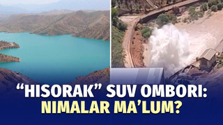 Hisorak suv omboridan suv sizib chiqdi. Bu qanday inshoot oʼzi