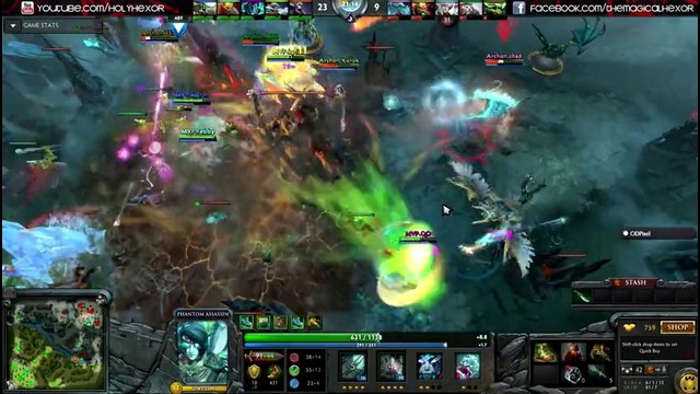 Dota 2 TI5 – Teamwipe! by MVP Phoenix vs. Team Archon