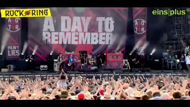 Концерт A Day To Remember – Rock Am Ring 2013