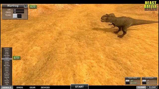 Shimoro – Beast Battle Simulator – Динозавры Против Животных! Дикий Угар