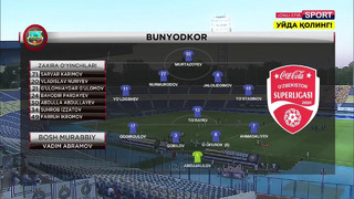 Пахтакор – Бунёдкор | Суперлига Узбекистана 2020 | 5-тур | Обзор матча
