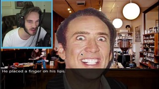 ((PewDiePie))Nicolas Cage Dating Simulator 2015