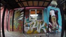 Graffiti in Coworking center ТЧК. Mike Pashkov Artist