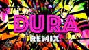 Daddy Yankee – Dura (REMIX) ft. Bad Bunny, Natti Natasha & Becky G (Lyric Video)