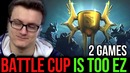 Dota 2 Miracle- Battle Cup Adventure (Abaddon & Batrider)