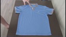 Как быстро сложить футболку. (how quickly fold shirt)