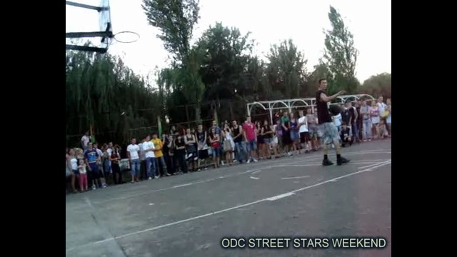 Открытие «ODC Streetball court» 2010год. в парке Телмана